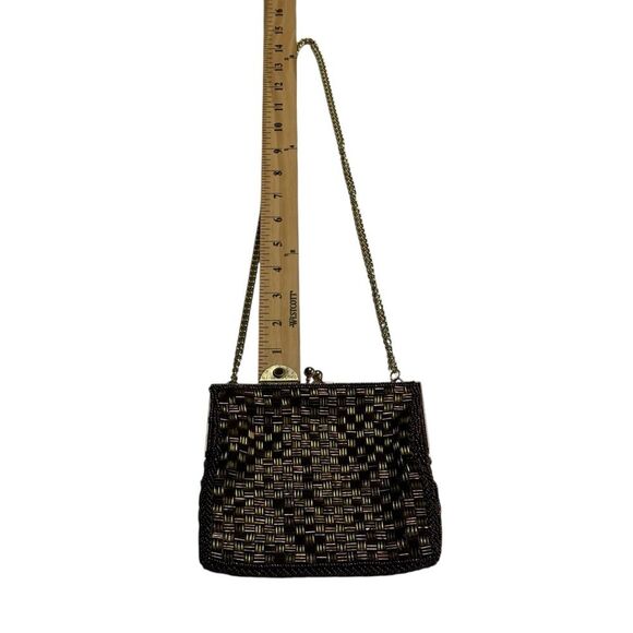 Vintage Fine Arts Beaded Evening Bag Japan - Picture 13 of 16